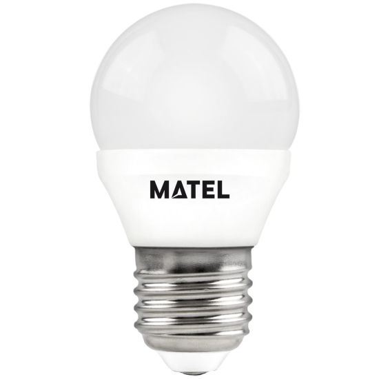 BOMBILLA LED ESFÉRICA MATEL E27 10W NEUTRA