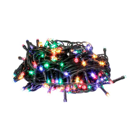 GUIRNALDA 8 FUNCIONES 100 LEDS 12M 230V IP44 RGB