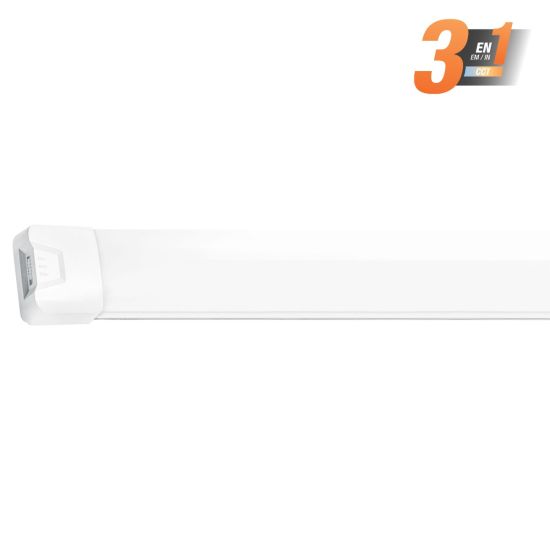 PANTALLA LED MATEL RECTANGULAR 60W 150CM 3CCT