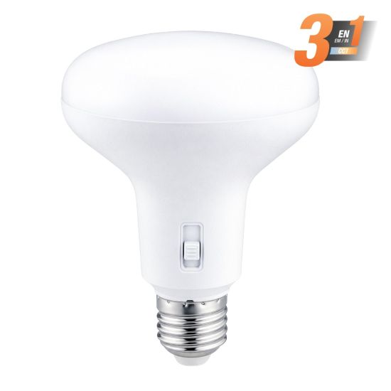 BOMBILLA LED MATEL REFLECTORA R-80 E27 10W 3CCT