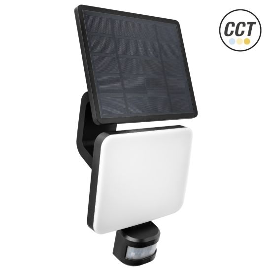 APLIQUE SOLAR ORIENTABLE IP54 SENSOR 12W CCT