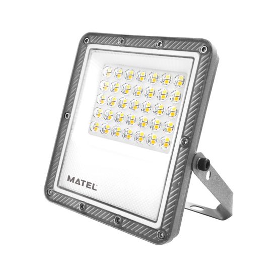 PROYECTOR LED PLANO GRIS 30W 3CCT