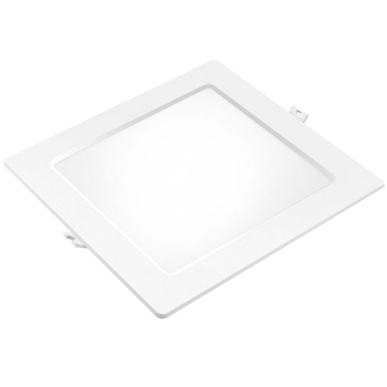 DOWNLIGHT LED PC EMPOTRABLE CUADRADO BLANCO 18W CCT