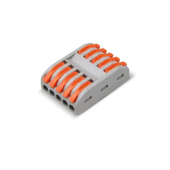 CONECTOR EMPALME RAPIDO 5 TOMAS 0,5-2,5MM