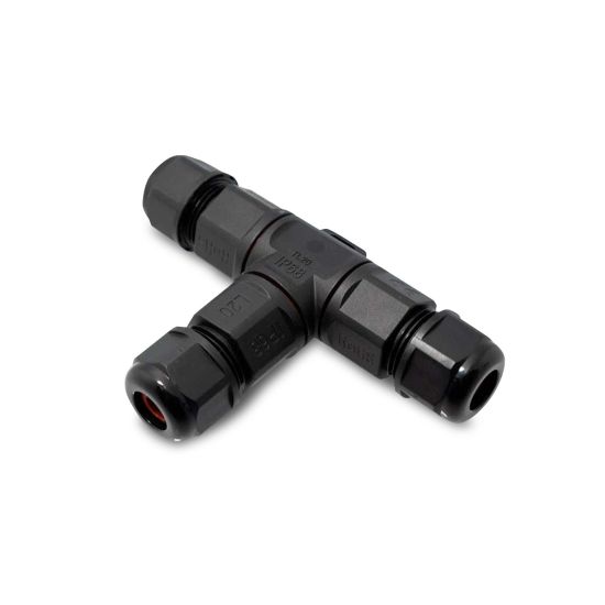 CONECTOR EMPALME EXTERIOR IP68 3 TOMAS