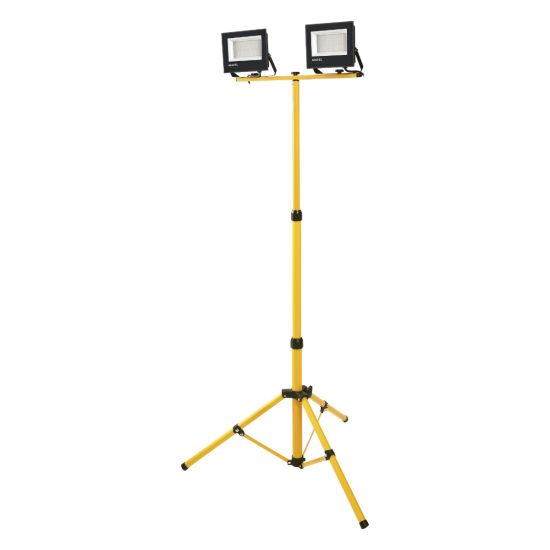 PROYECTOR LED MATEL TRÍPODE 1,8MT 2x50W FRÍA