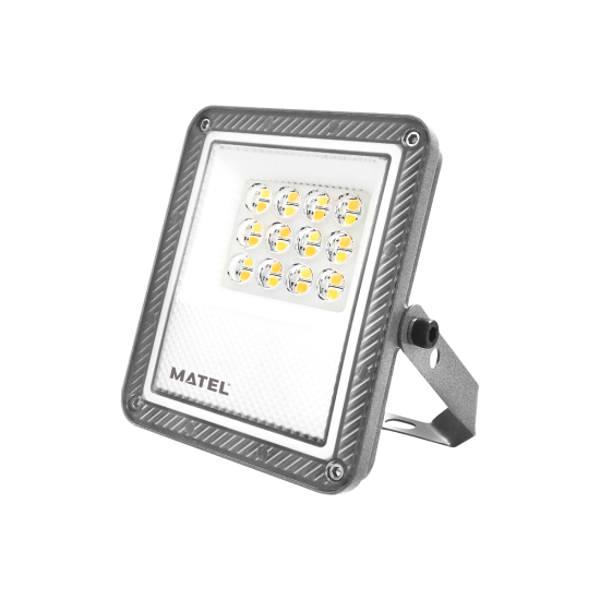 PROYECTOR LED PLANO GRIS 10W 3CCT