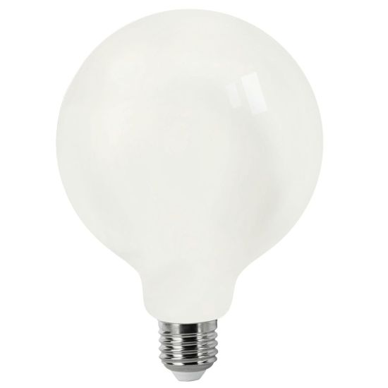 BOMBILLA LED FILAMENTO MATEL E27 G120 8W FRÍA OPAL