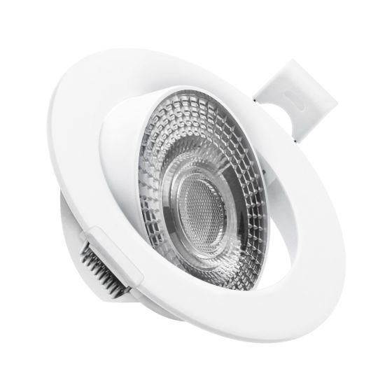 ARO LED BASCULANTE IP20 REDONDO BLANCO 3-5-7W CCT