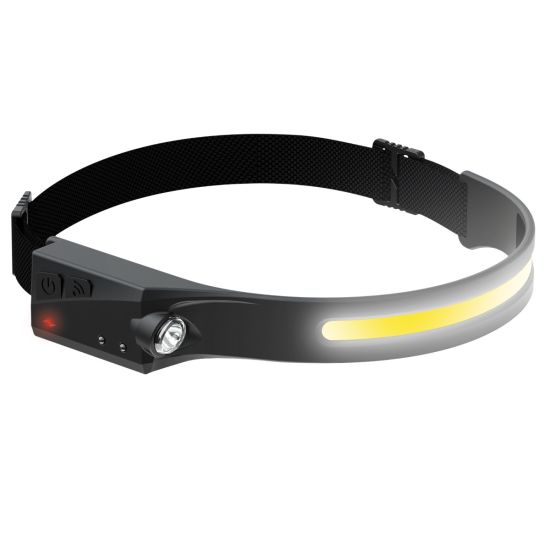 LINTERNA FRONTAL LED COB KORPASS 8W CON SENSOR