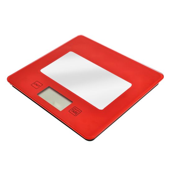BALANZA COCINA ELECTRÓNICA 5KG ROJA KÜKEN