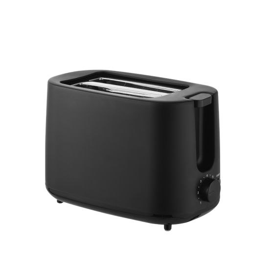 TOSTADORA PLASTICO 2 RANURAS 750W NEGRA MATE