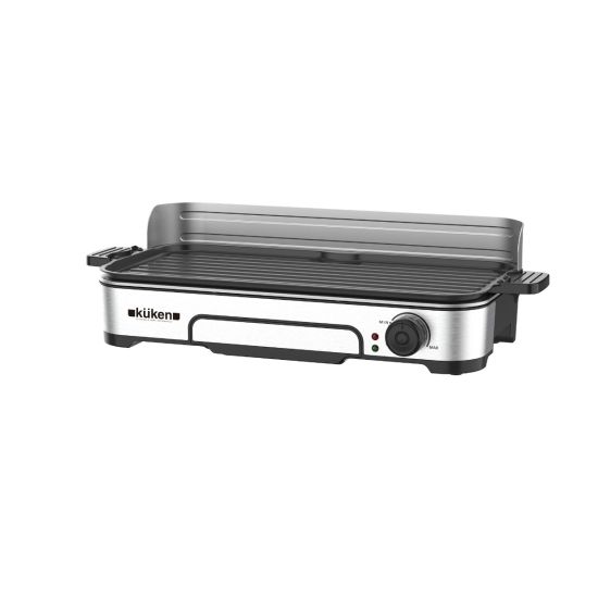 PLANCHA DE ASAR ELÉCTRICA 50x25CM 2200W KUKEN 