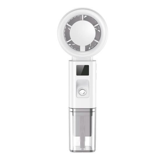 VENTILADOR DE MANO A BATERÍA CON NEBULIZADOR KUKEN 