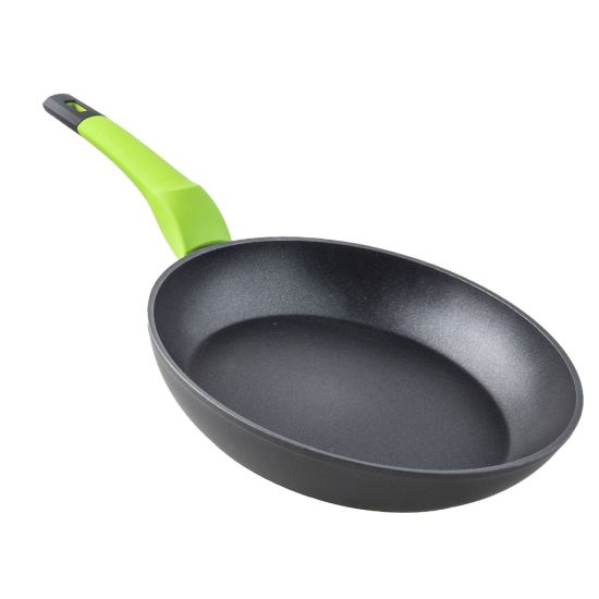 SARTEN ALUMINIO FUNDIDO GREEN XYLÁN NATURE 24 CM.