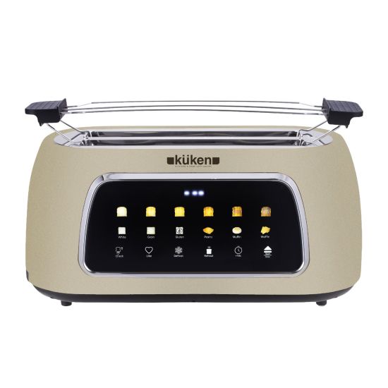 TOSTADOR DIGITAL VINTAGE CREMA 4PCS 1500W KUKEN