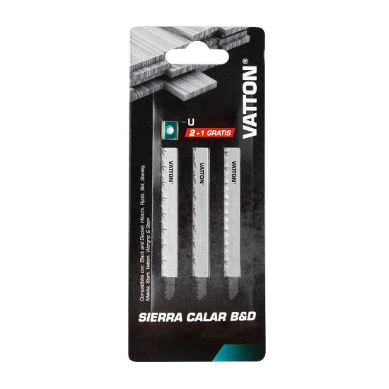 SIERRA CALAR VATTON B&D MADERA CORTE RECTO BASTO 100MM