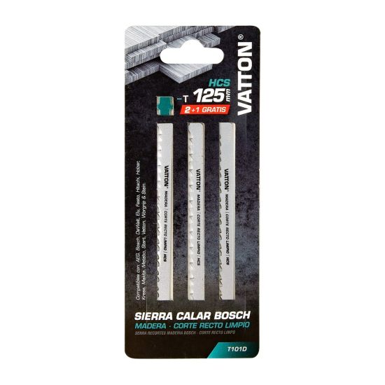 SIERRA CALAR VATTON MADERA BOSCH CORTE RECTO LIMPIO 125MM