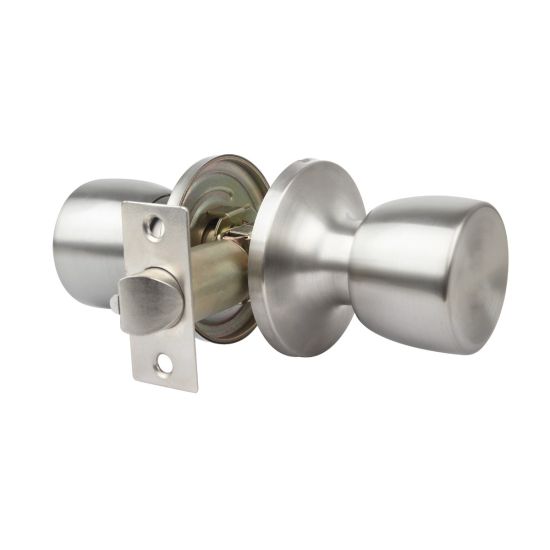 POMO PUERTA HANDLOCK TUBULAR ENTRADA CROMO MATE 60/70MM