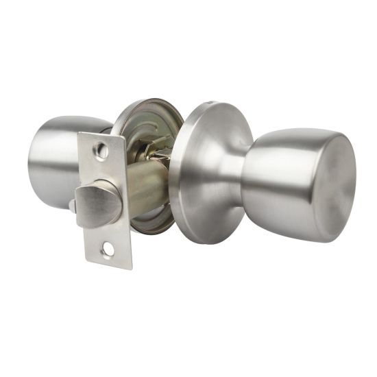 POMO PUERTA HANDLOCK TUBULAR PASO CROMO MATE