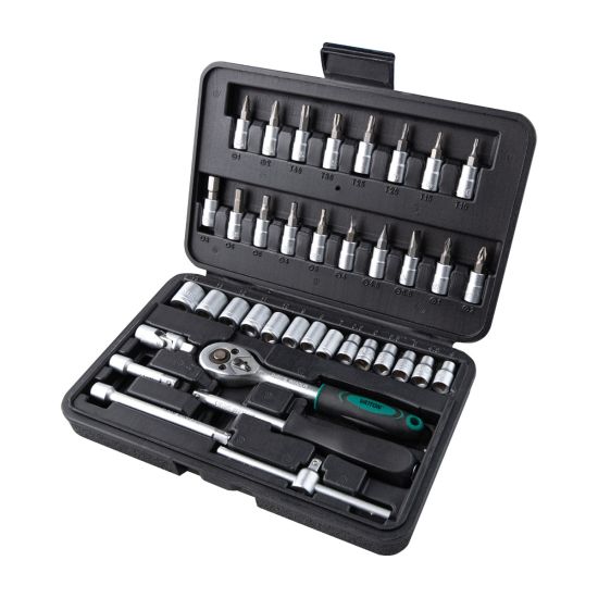 JUEGO LLAVES DE VASO VATTON CROMO VANADIO 38 PIEZAS