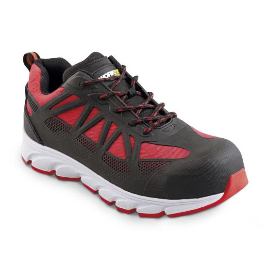 ZAPATO DE SEGURIDAD WORKFIT ARROW S1P SRC ROJO Nº40