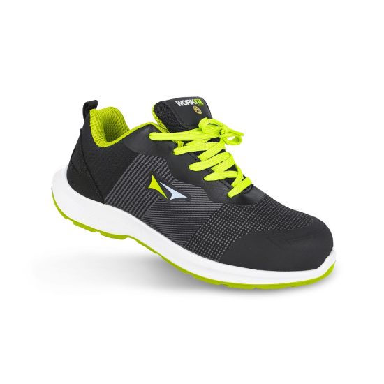 ZAPATO DE SEGURIDAD WORKFIT RACE S3S SR AMARILLO Nº37