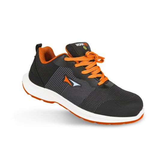 ZAPATO DE SEGURIDAD WORKFIT RACE S3S SR NARANJA Nº37