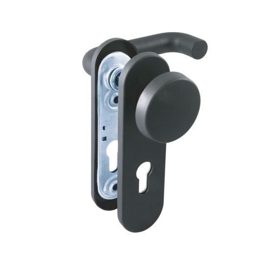 MANILLA/POMO PUERTA CORTAFUEGO NYLON 172x72MM HANDLOCK 