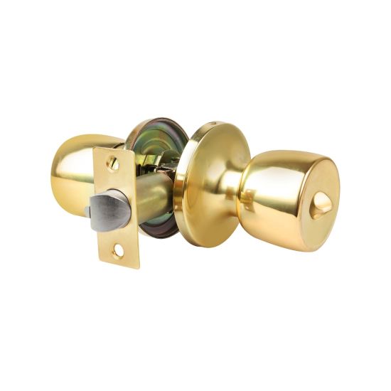 POMO BAÑO HANDLOCK TUBULAR 65MM LATÓN BRILLO 