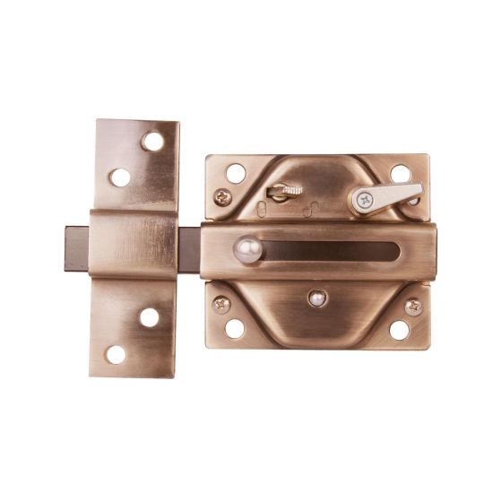 CERROJO T/AMIG BRONCE 27x50MM SEGURIDAD HANDLOCK