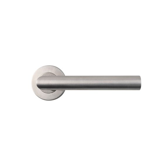 MANILLA RECTA HANDLOCK CON ROSETA 50MM INOX