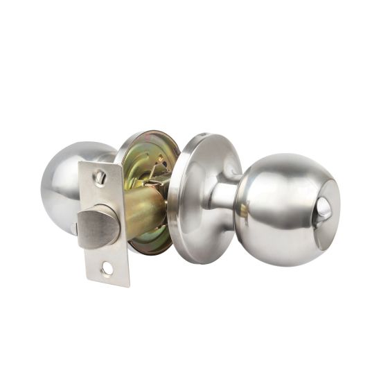 POMO BAÑO HANDLOCK REDONDO 65MM NÍQUEL MATE