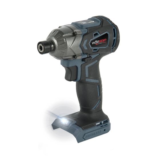 ATORNILLADOR IMPACTO BRUSHLESS WORGRIP 20V SIN BATERÍA