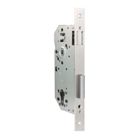 CERRADURA HANDLOCK PUERTA MADERA 50X85MM CUADRADA NIQUELADA