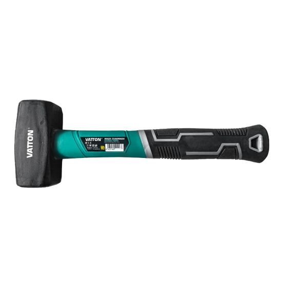 MAZA CUADRADA VATTON MANGO FIBRA 1500GR