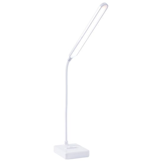 LÁMPARA LED RECARGABLE PLANA BLANCA CCT KORPASS
