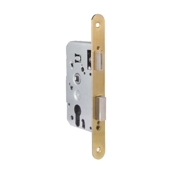 CERRADURA HANDLOCK PUERTA MADERA 50X47MM REDONDA LATONADA
