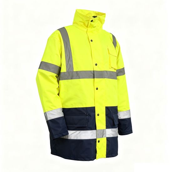 PARKA WORKFIT REFLECTANTE AMARILLO TALLA 2XL