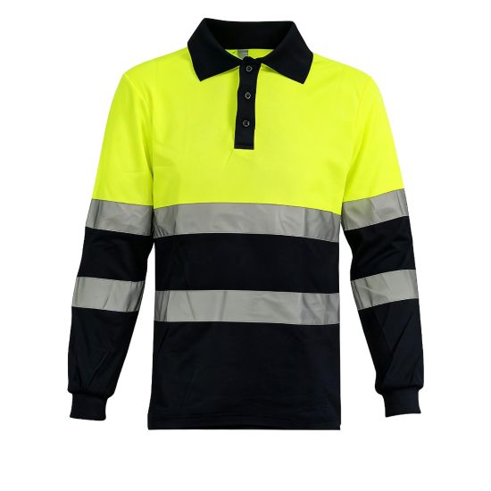 POLO REFLECTANTE WORKFIT MANGA LARGA TALLA S