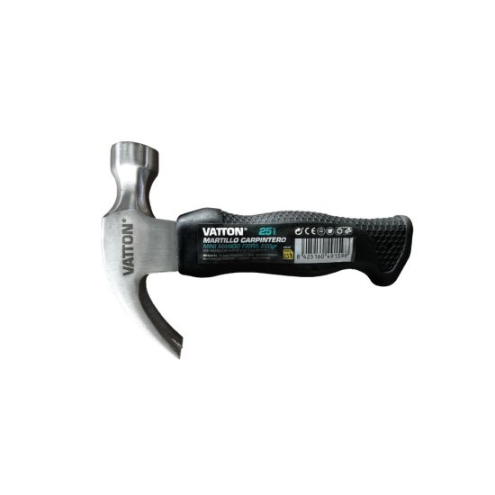 MARTILLO CARPINTERO MINI VATTON MANGO FIBRA 220GR 25MM