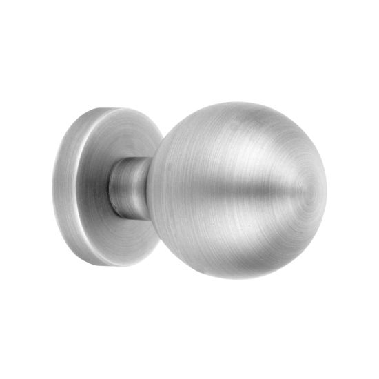 POMO TIRADOR HANDLOCK REDONDO 70MM NÍQUEL MATE