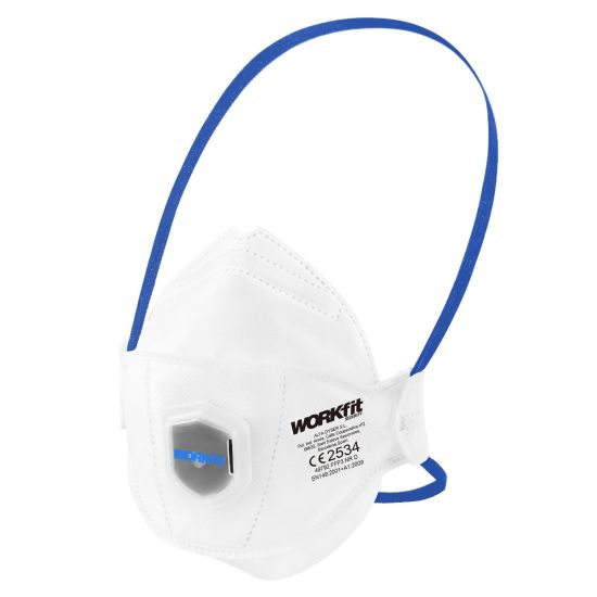 MASCARILLA WORKFIT FFP2 PLEGABLE VÁLVULA