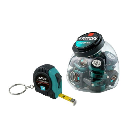 FLEXÓMETRO LLAVERO GOMA 2M VATTON