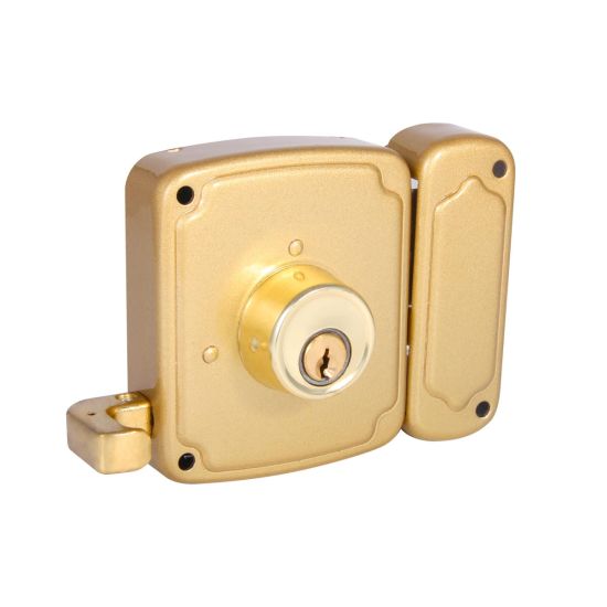 CERRADURA T/UCEM DORADA 80MM IZQUIERDA SERRETA HANDLOCK
