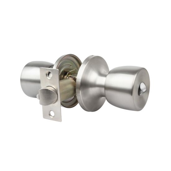 POMO BAÑO HANDLOCK TUBULAR 65MM NÍQUEL MATE
