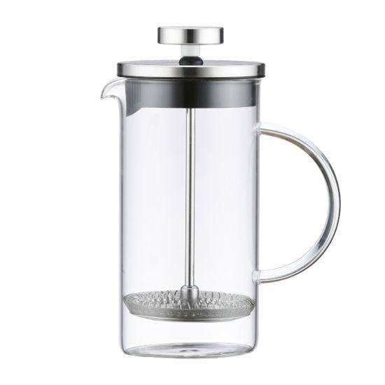 CAFETERA DE EMBOLO CRISTAL 600ML SUPREME