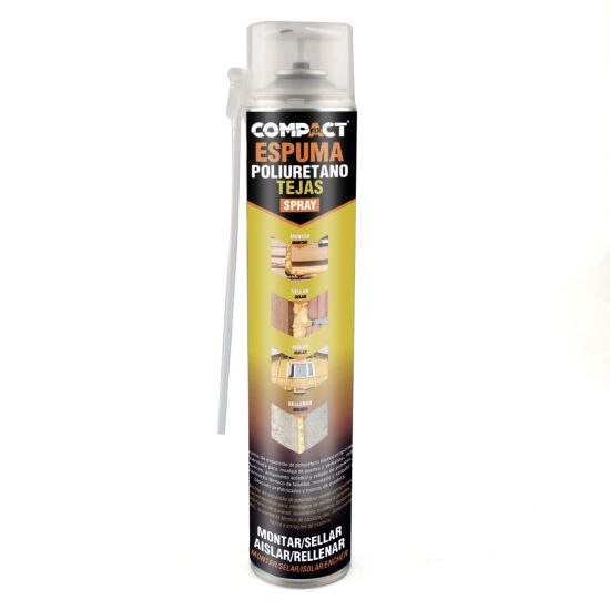 ESPUMA POLIURETANO TEJAS COMPACT 750ML SPRAY