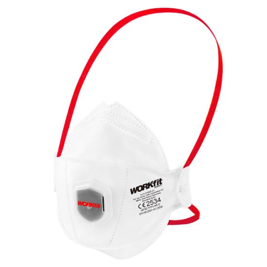 MASCARILLA WORKFIT FFP3 PLEGABLE VÁLVULA