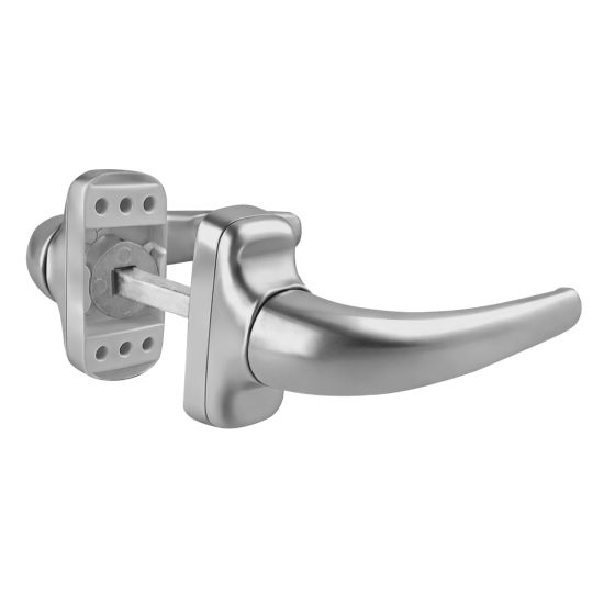 MANILLA ALUMINIO REVERSIBLE HANDLOCK PLATA CON ESCUDO